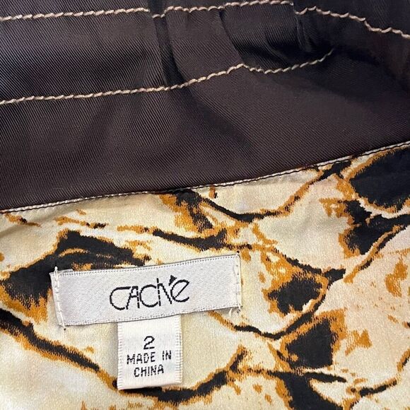 Cache zip up body con dress size 2 - Picture 9 of 9